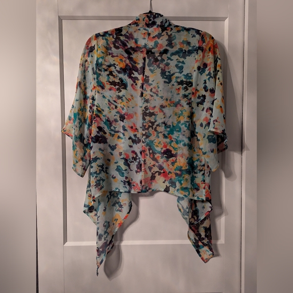Calvin Klein Multicolor Kimono Wrap - Picture 3 of 5